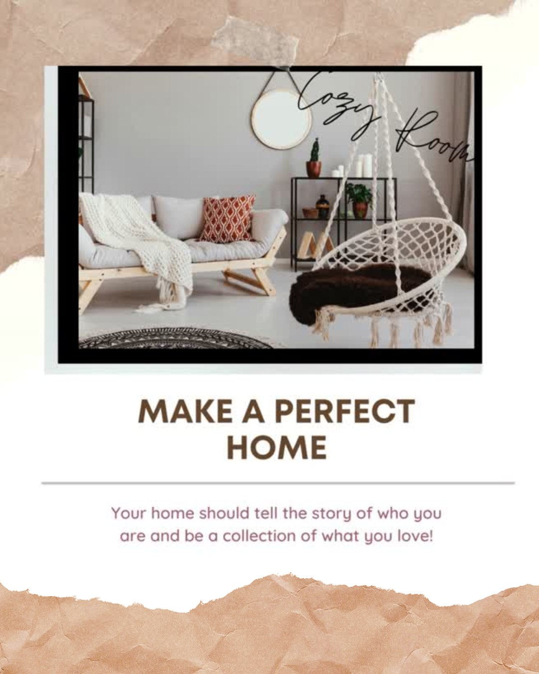 😄 Your home should tell the story of who you are