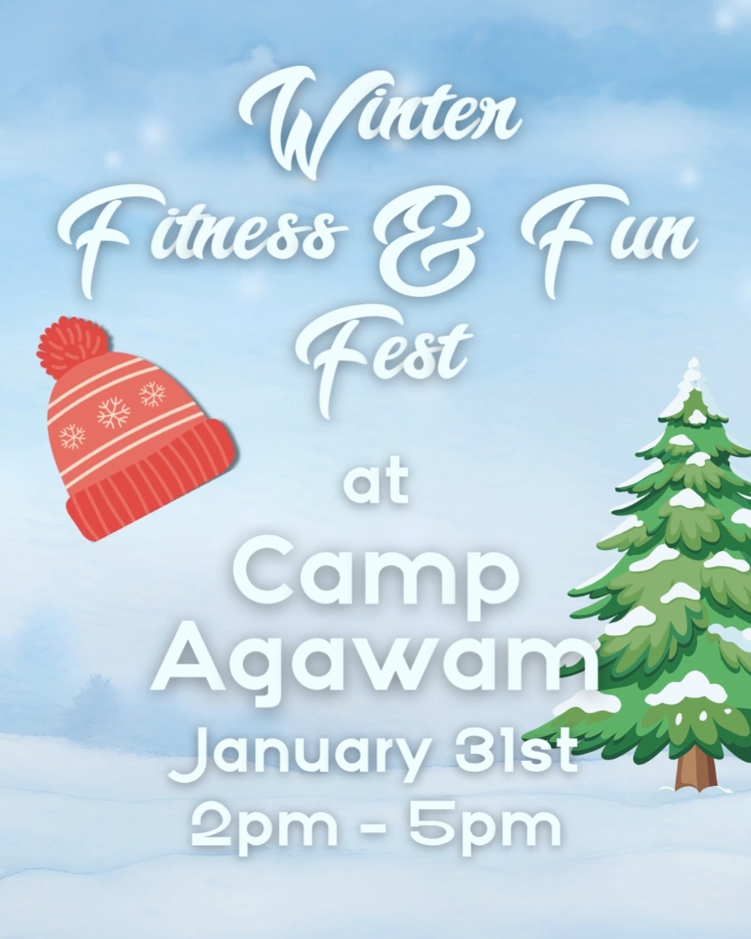 Wrap up January with some outdoors winter fun ❄🌲 Visit Camp Agawam on January 31st for a guided hike and time around the bonfire...