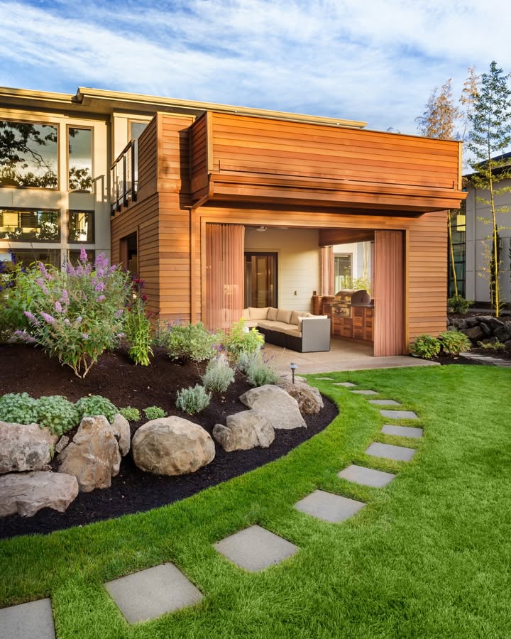 Attractive landscaping doesn