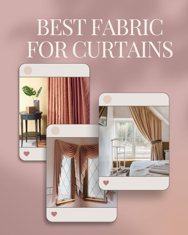 The right curtains don’t just frame your windows—they transform your space!