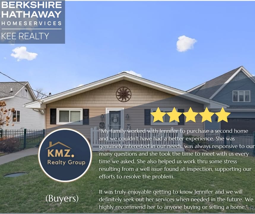 Another successful closing and happy client for Jennifer Goethals!
