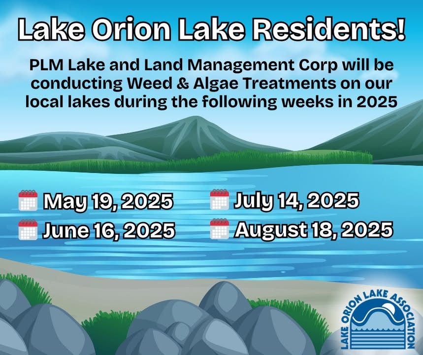 📢 Sharing an important update for our Lake Orion community!